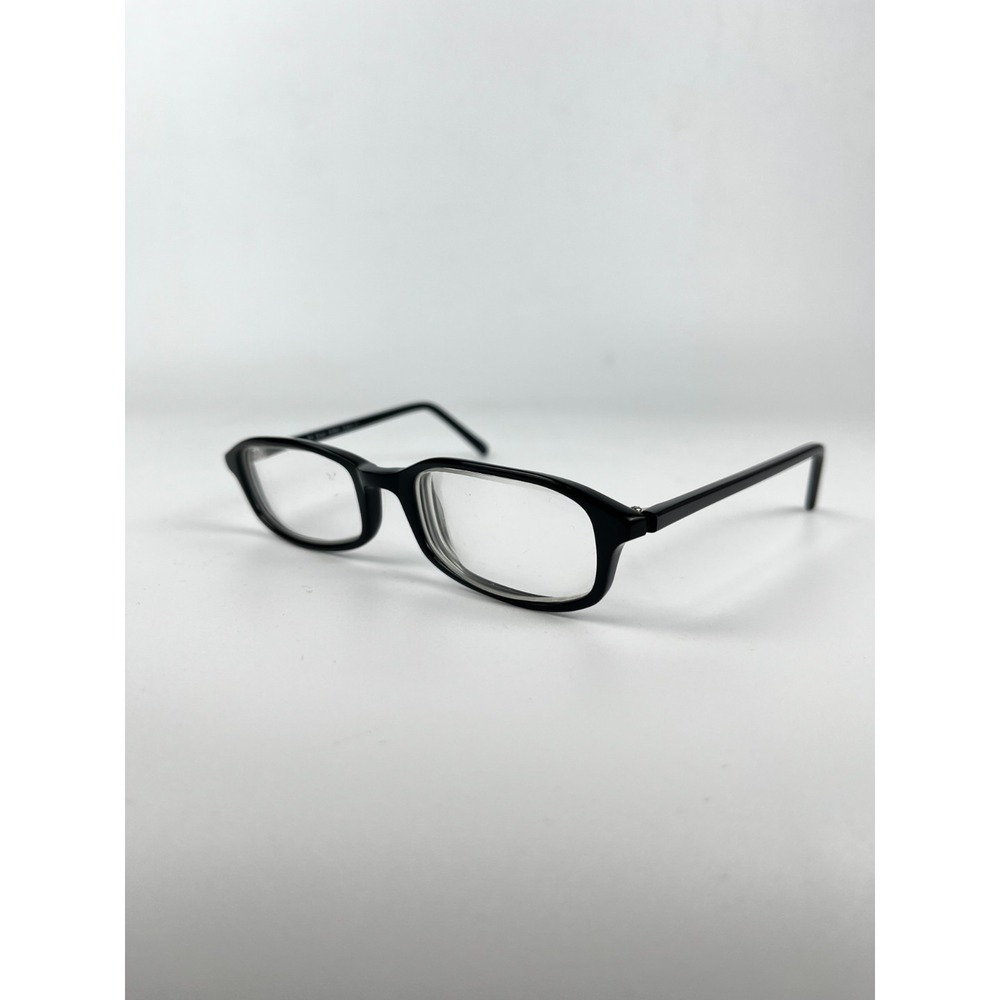 Re Excel Women's Eyeglasses Frame Black Rectangle Plastic‎ Full Rim 51-20-145 mm